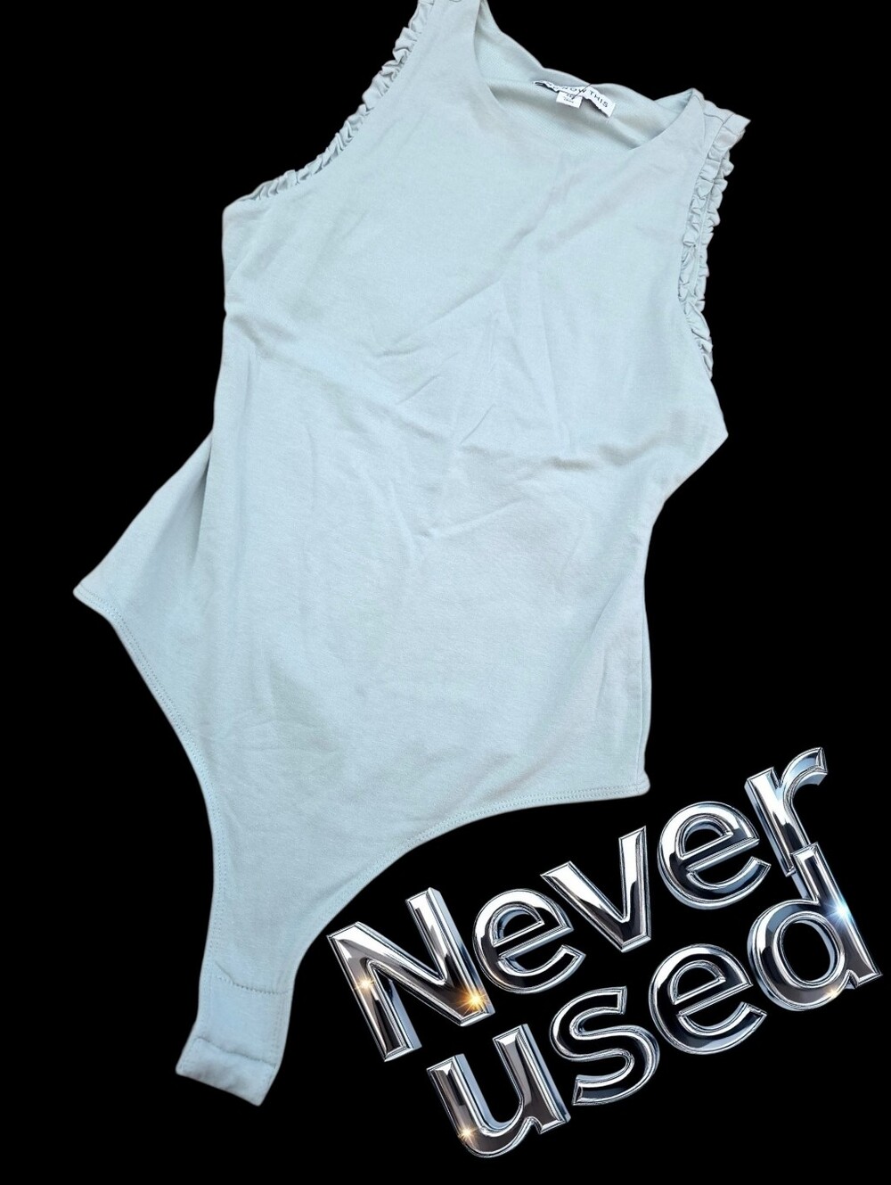 *1629 And now this used once bodysuit Women XXS
